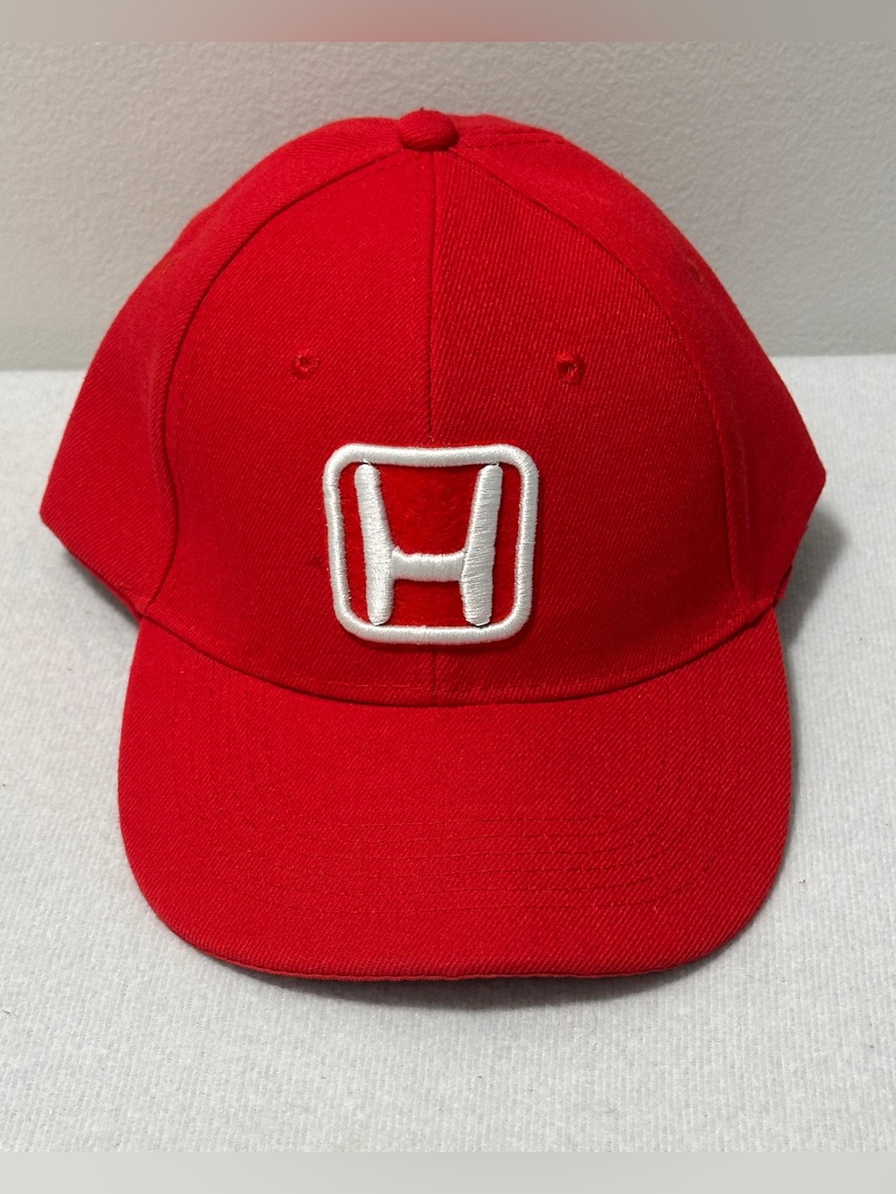 Red Honda Adjustable One Size Fits All Cap Wool Blend